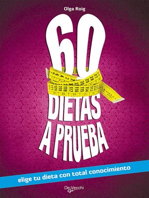 cover image of 60 dietas a prueba